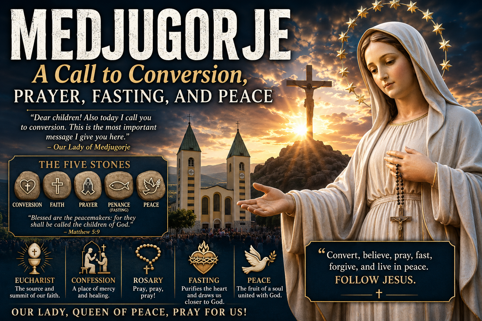 Medjugorje: A Call to Conversion, Prayer, Fasting, and Peace