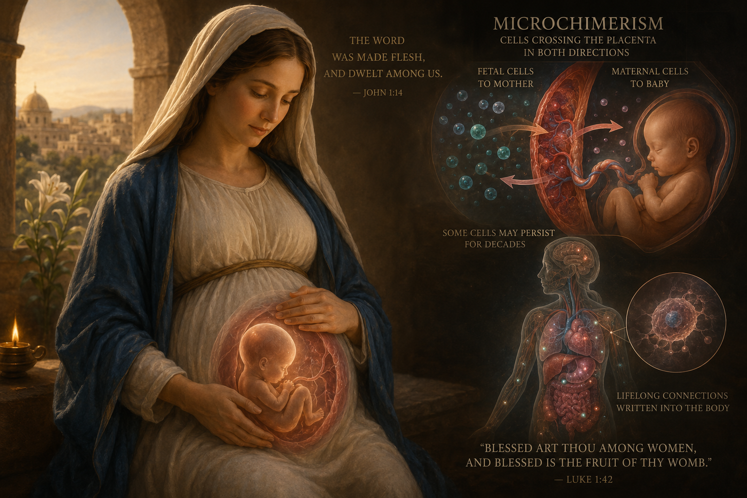 Mary Carried Jesus: Microchimerism and the Mystery of the Incarnation
