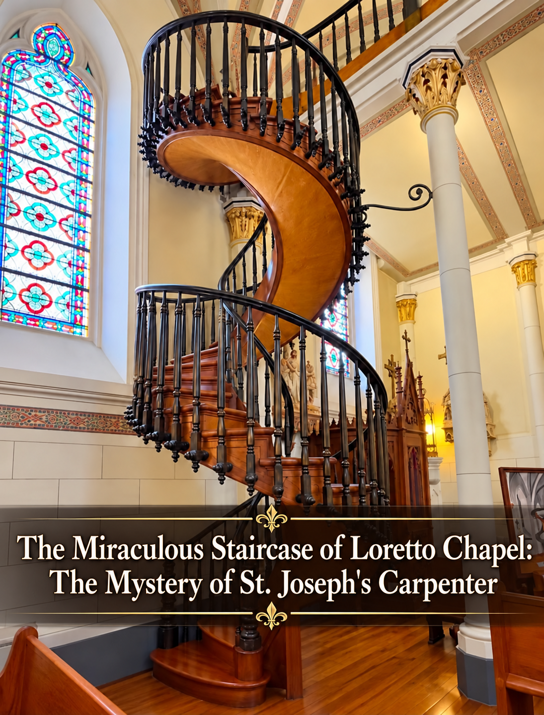 The Miraculous Staircase of Loretto Chapel: The Mystery of St. Joseph’s Carpenter