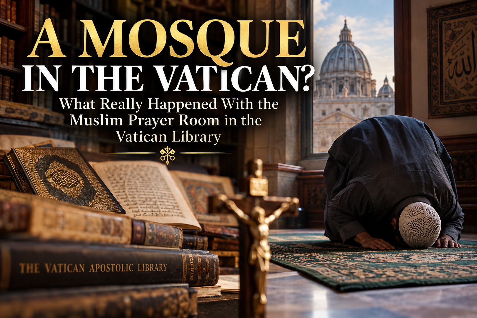 A Mosque in the Vatican? What Really Happened With the Muslim Prayer Room in the Vatican Library