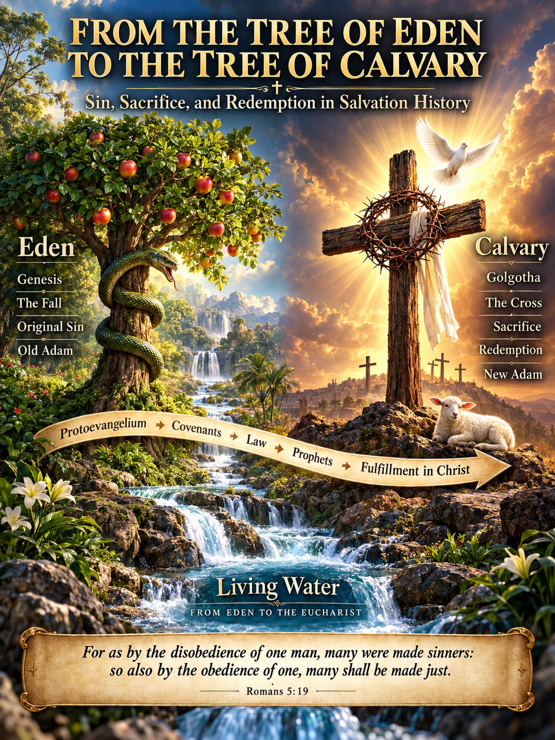 From the Tree of Eden to the Tree of Calvary