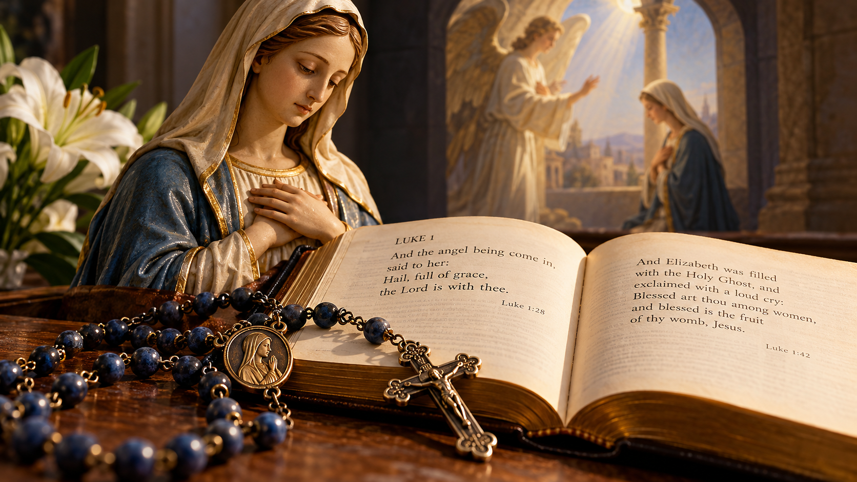 The Hail Mary: The Gospel Hidden in a Familiar Prayer