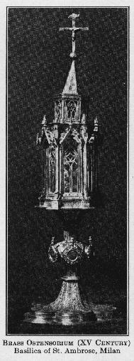 Ostensorium (Monstrance) illustration
